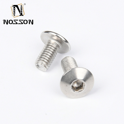 DIN-standaard M2 M2.5 M3 M4 M5 M6M8 M10 M12 M14 M16 M18 M20 M24 M27 M30 Custom 304 roestvrijstalen stopcontact schroeven en bouten