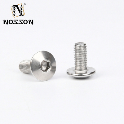 DIN-standaard M2 M2.5 M3 M4 M5 M6M8 M10 M12 M14 M16 M18 M20 M24 M27 M30 Custom 304 roestvrijstalen stopcontact schroeven en bouten
