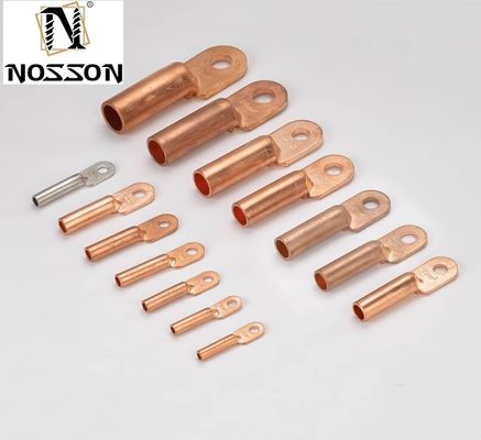 Messing bedekte tin verzameldraden accu kabel Lug 19221-0229 Molex terminal connector voor RING TNG 3/8 6 AWG