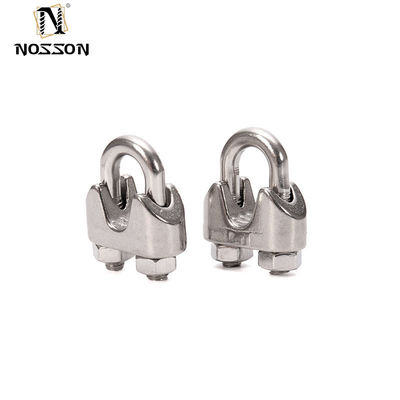 Vlekkeloos staal draad touw Clip Clamp in metrische metingen voor 4,6 mm 7,9 mm 10 mm en 12 mm toepassingen