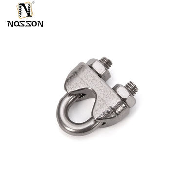 Vlekkeloos staal draad touw Clip Clamp in metrische metingen voor 4,6 mm 7,9 mm 10 mm en 12 mm toepassingen