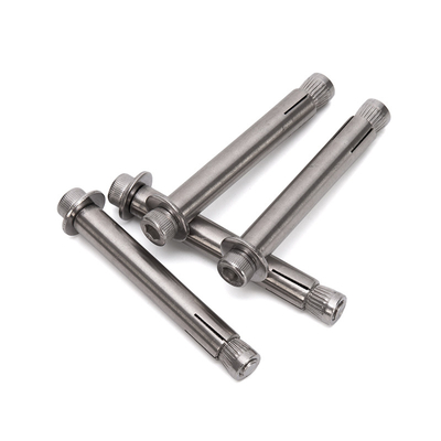 Metrische diameter 1/2 Stock SS304 Sleeve Anchors Roestvrij staal Hex Socket Pan Head Expansion Anchor Bolt voor de bouw
