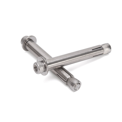 3/8 ISO-standaard Bruin 304 roestvrij staal Hex Inner Expansion Screw Ingebouwde Bolt Explosion M6M8M10M12 met aangepaste maten