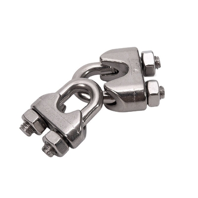 ZINC Finish Metric Measurement System 304 3mm roestvrij staal draad touw klem voor algemene industriële toepassingen