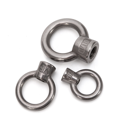 Metrisch meetsysteem Hoogprecisie roestvrij staal M8 M10 M12 DIN 580 Lifting Eye Nuts