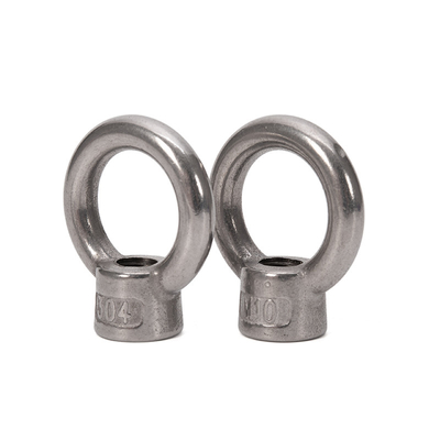SS314 Oognoot van roestvrij staal M6 Lifting JIS1169 Schroefhaak met A4-80 gepolijste afwerking Standard DIN