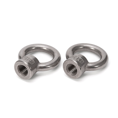 SS314 Oognoot van roestvrij staal M6 Lifting JIS1169 Schroefhaak met A4-80 gepolijste afwerking Standard DIN