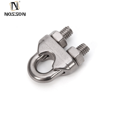 Metrische ondersteuning roestvrij staal 304 zware Japanse type draad touw clip door OEM rigging hardware voor aangepaste behoeften