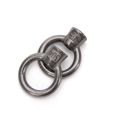 Imperial SS314 A2-80 roestvrij staal DIN582 Lifting Eye Nut Triangle Rings for Wire Rope Equipment Grof draad