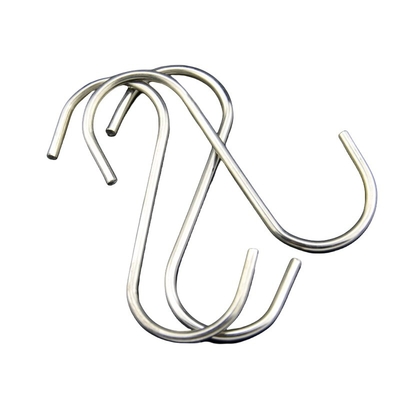 Metrische blauwe geanodiseerde S-vormige metalen haakjes voor keukenkast Display m1.6 m2 m2.5 m3 m4 m5 m6 m8 m10 m12 m14 m16 m20