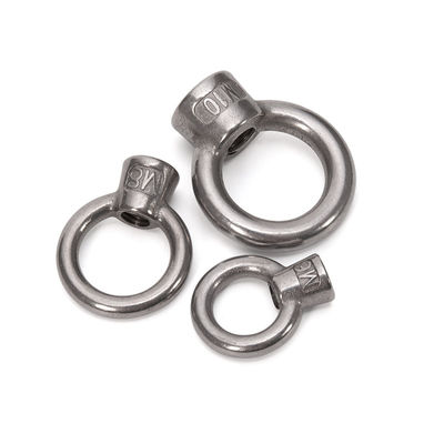 Imperial Measurement System Pools koolstofstaal 3/8&quot; A4-70 roestvrij staal Lifting Eye Nut voor Marine Hardware