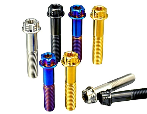 Metrisch meetsysteem Motorfietsbout met Torx-ronde kop en ZINK-afwerking ANSI/ASME Standard Gr5