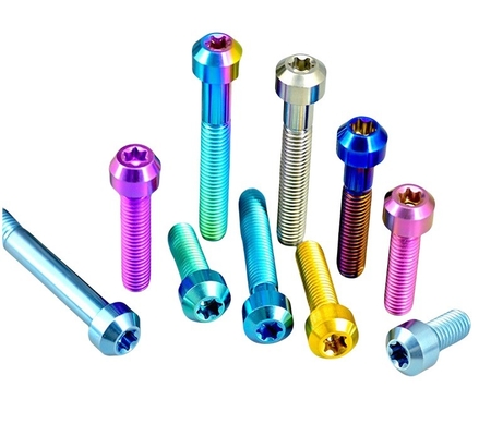 Metrisch meetsysteem Motorfietsbout met Torx-ronde kop en ZINK-afwerking ANSI/ASME Standard Gr5