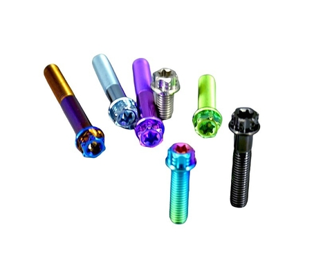 Metrisch meetsysteem Motorfietsbout met Torx-ronde kop en ZINK-afwerking ANSI/ASME Standard Gr5