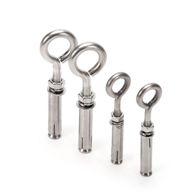 M6 M8 M10 M12 M14 M16 M20 Ronde kop Stijl Roestvrij staal 304 Hardware Fitting Fine Pitch Hook met Nut Eye Bolt