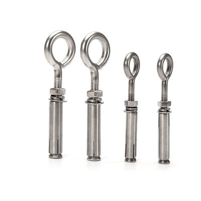 M6 M8 M10 M12 M14 M16 M20 Ronde kop Stijl Roestvrij staal 304 Hardware Fitting Fine Pitch Hook met Nut Eye Bolt