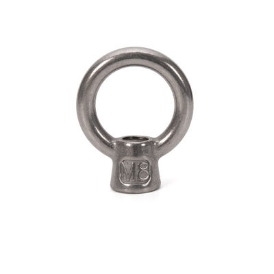 Maritieme kabeltouwring SS314 M10 Lifting Eye Nut Schroefbout met zwarte oxide afwerking en Imperial Measurement System
