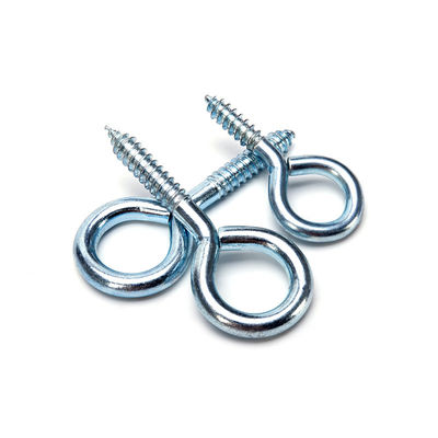 JIS-standaard M1.6 M2 M2.5 M3 M4 M5 M6 M8 M10 M12 M14 M16 M20 Speciale driehoekige vorm ooghak schroef met zink afwerking en open ogen