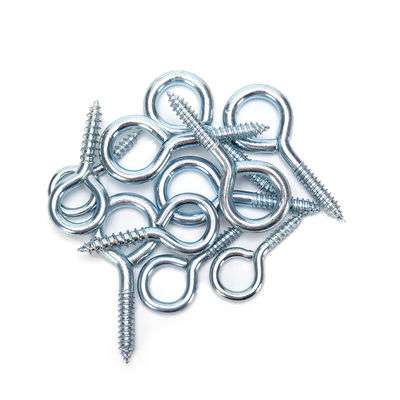 JIS-standaard M1.6 M2 M2.5 M3 M4 M5 M6 M8 M10 M12 M14 M16 M20 Speciale driehoekige vorm ooghak schroef met zink afwerking en open ogen