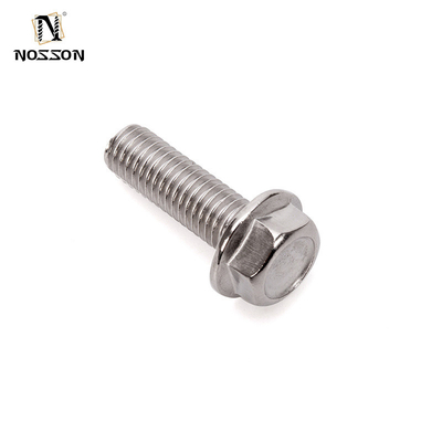 Zinc Afwerking 304/316/A2-70/A4-80 Materiaal roestvrij staal M2 M5 M6 M8 Titanium flensbouten met hoge precisie en hexagroep