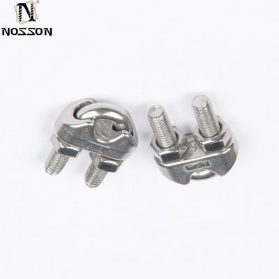 ZINK Finish roestvrijstalen draad touw kabel Clip Clamps voor M4 tot M12 U Bolt zadel bevestiging in metrisch meetsysteem