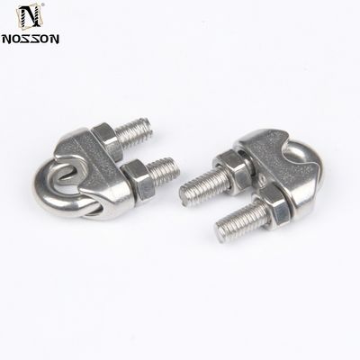 ZINK Finish roestvrijstalen draad touw kabel Clip Clamps voor M4 tot M12 U Bolt zadel bevestiging in metrisch meetsysteem