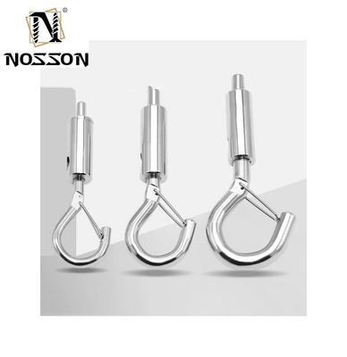 Metrisch meetsysteem Zink afwerking plafond hangbuckle met J-Iron Nickel-geplatte staaldraad en draad beveiligingshaak