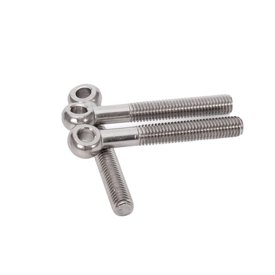 Op maat gemaakte gegalvaniseerde afwerking M5M6M8M10 roestvrijstalen oogbout Slipknot Schroef O-ring Hole Bolt met ROND hoofd stijl