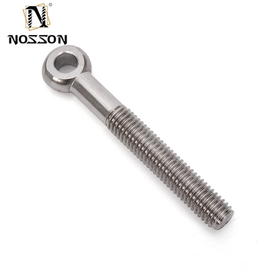 Op maat gemaakte gegalvaniseerde afwerking M5M6M8M10 roestvrijstalen oogbout Slipknot Schroef O-ring Hole Bolt met ROND hoofd stijl