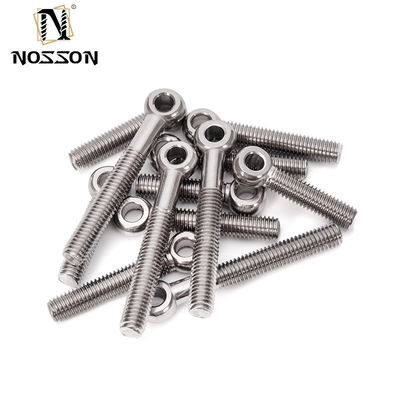 Metrisch meetsysteem DIN-standaard gegalvaniseerde ronde kopbout met aangepaste bevestigingsschroeven en SS304-materiaal
