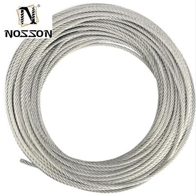 AISI SUS 304 316 roestvrijstalen draad touw 1mm 1.5mm 2mm 3mm 4mm 5mm 6mm 7mm 8mm 9mm 10mm aangepaste kleur