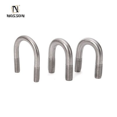 ZINC-afwerking van roestvrij staal M2-M12 U-boultbinding van koolstofstaal voor metrische toepassingen en hoge treksterkte