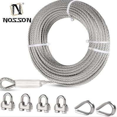 Verbeter uw kabelbeheer met een aangepaste kabelgripper en duurzaam roestvrij staaldraad touw 7x19