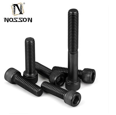 DIN Standard Black Oxide Hexagon Socket Screw M10 M12 100mm Hex Socket Head Cap Screws Allen Head Screw voor industrieel gebruik