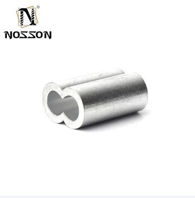 M6 1.6-5.5mm Zee Commerciële Longline Single Double Zoutwater Crimping Aluminium Vissen Crimps Sleeve met GB Standard Zoutwater