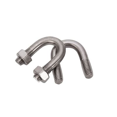 U-bolt-nootpijpklem in hoge sterkte roestvrij staal DIN Standard M3 M4 M5 M6 M8 M10 M12 M16 M20