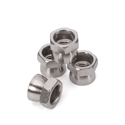Metrisch meetsysteem Twist Hexagonal Anti-Theft Nuts In 304 316 roestvrij staal Voor DIN-norm