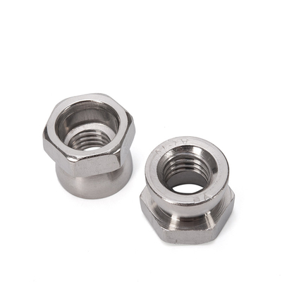 Metrisch meetsysteem Twist Hexagonal Anti-Theft Nuts In 304 316 roestvrij staal Voor DIN-norm