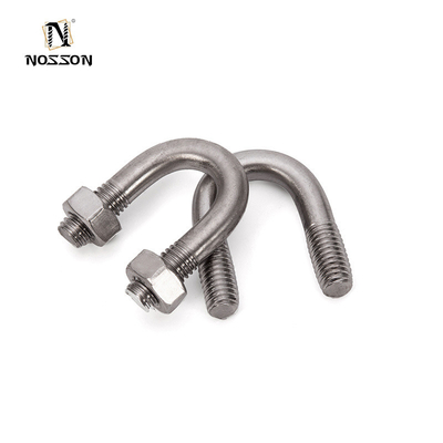 U-bout U-buisklem met vaste bocht 304 roestvrij staal en M12M16M20M24-boutbinders volgens DIN-norm