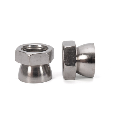 Gegalvaniseerde oppervlaktebehandeling M3 roestvrij staal Hex-flensnoot 12 mm Boltlengte voor mijnbouw- en medische apparatuur