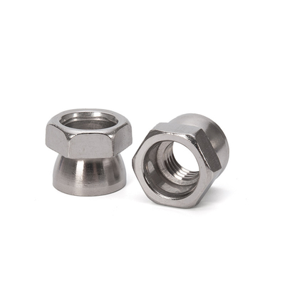 Gegalvaniseerde oppervlaktebehandeling M3 roestvrij staal Hex-flensnoot 12 mm Boltlengte voor mijnbouw- en medische apparatuur