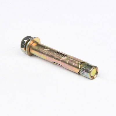 Langere levensduur TiCN Finish Metric Drop-in Expansion Anchor Hex Bolts met moeren Bright Finish Carbon Steel Material