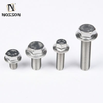 Splitsingsbouten Gr5 Titanium Hex Flange Nut 8mm M4 M6 M7x32 Titanium Bolt M8 12-punts Flange Bolt Klasse A2-70/A4-80/304/316