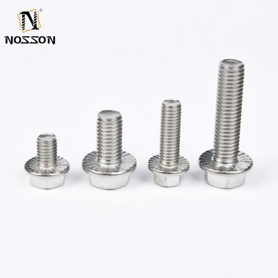 Splitsingsbouten Gr5 Titanium Hex Flange Nut 8mm M4 M6 M7x32 Titanium Bolt M8 12-punts Flange Bolt Klasse A2-70/A4-80/304/316