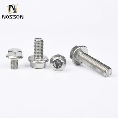 Splitsingsbouten Gr5 Titanium Hex Flange Nut 8mm M4 M6 M7x32 Titanium Bolt M8 12-punts Flange Bolt Klasse A2-70/A4-80/304/316