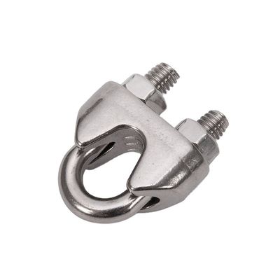 304 roestvrij staal Gestookt 4.6mm DIN741 Draadtouw Clip voor Dubbele Pipe Clamps Metrisch meetsysteem OEM Op maat