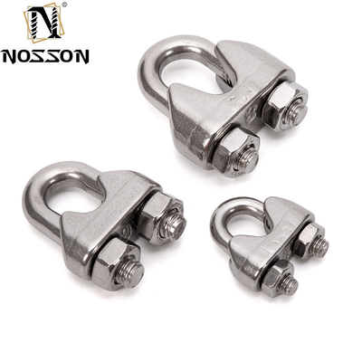 ZINK Finish 7,9 mm giet roestvrij staal U-Bolt Simplex draad touw kabel clip voor de industriële en voedingsmiddelen en dranken industrie