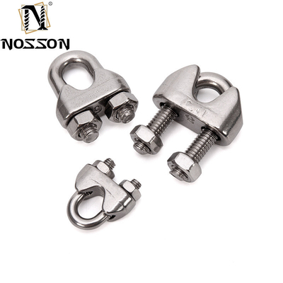ZINK Finish 7,9 mm giet roestvrij staal U-Bolt Simplex draad touw kabel clip voor de industriële en voedingsmiddelen en dranken industrie