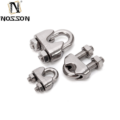 ZINK Finish 7,9 mm giet roestvrij staal U-Bolt Simplex draad touw kabel clip voor de industriële en voedingsmiddelen en dranken industrie