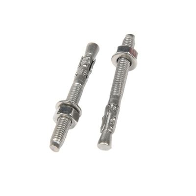 Gepolijste roestvrijstalen bevestigingsstukken voor autoreparatie M6 M8 M12 Gecko Betondrop in Anker Sleeve Wedge Expansion Anker Bolt